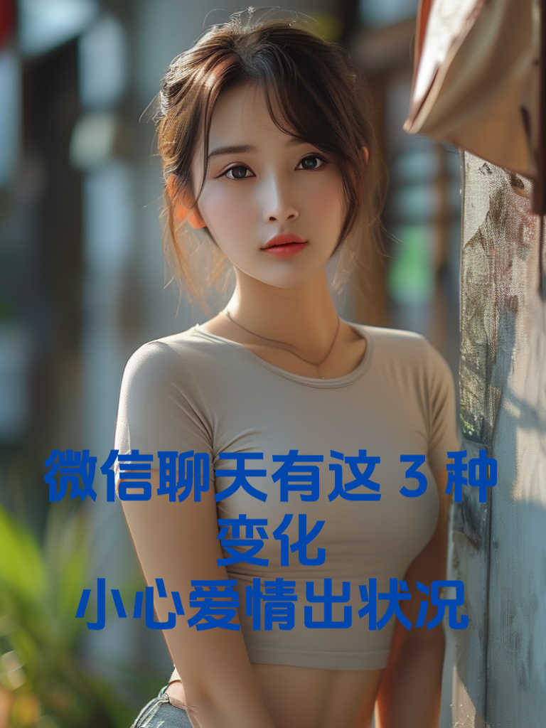 微信聊天有这3种变化，小心爱情出状况