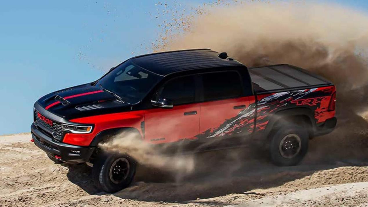 2027款公羊霸王龙皮卡，777马力，双螺杆机械增压3.5秒破百