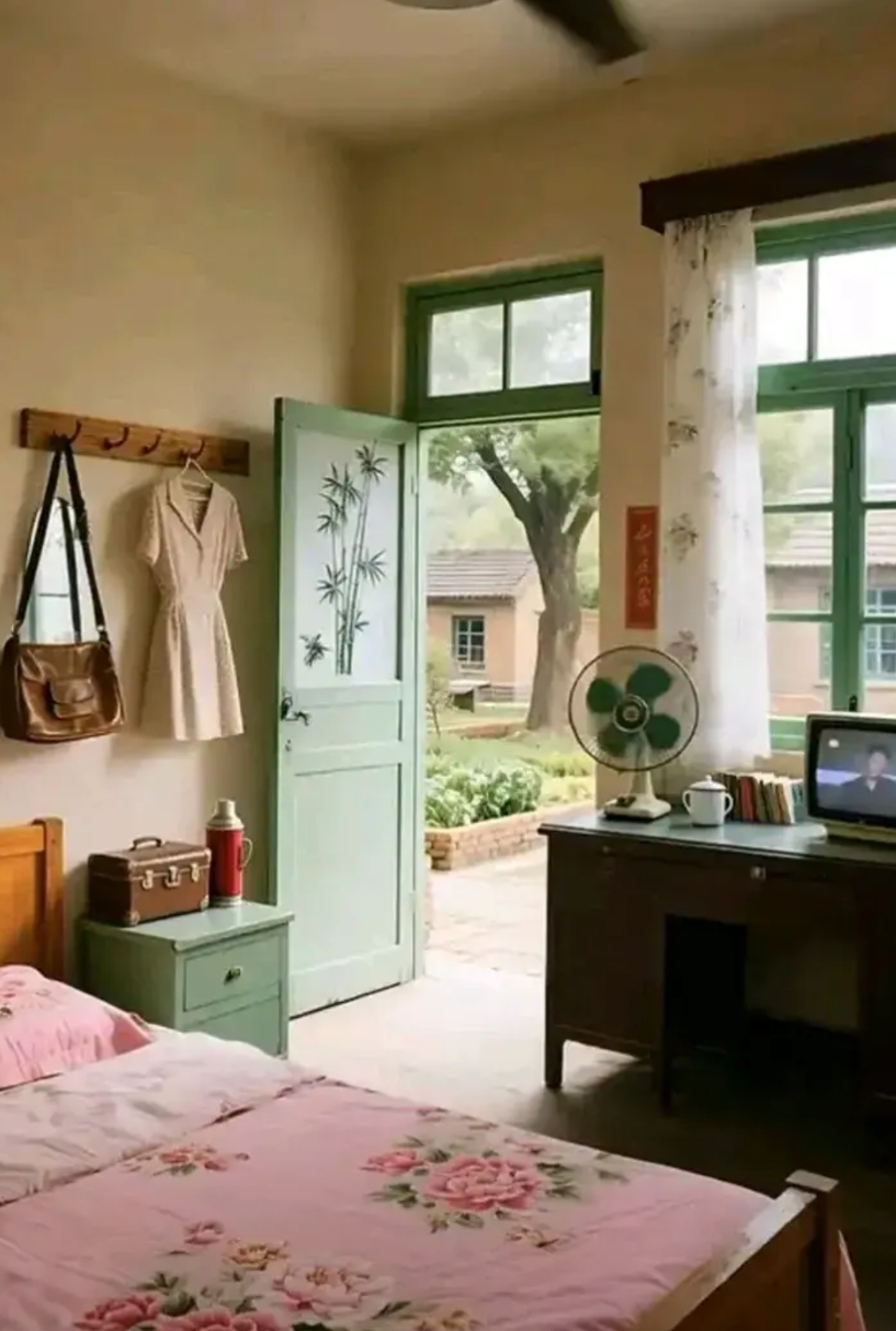 在这样的房子里隐居应该很舒服吧！
这个房子有着上世纪八九十年代的感觉，很有情怀的