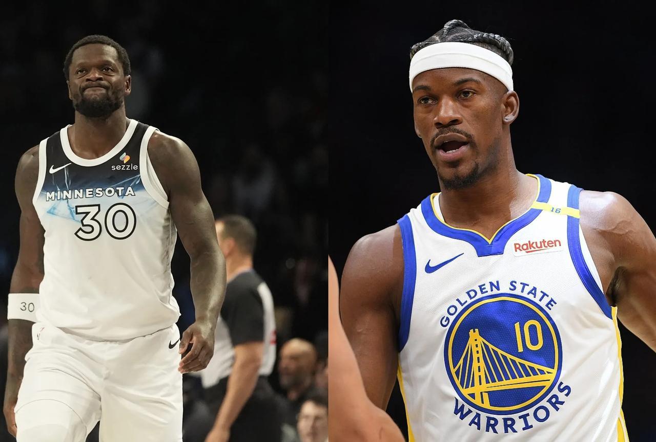 NBA半决赛第2场，巴特勒与兰德尔根本不是一个级别！！
巴特勒，出战34分钟，[