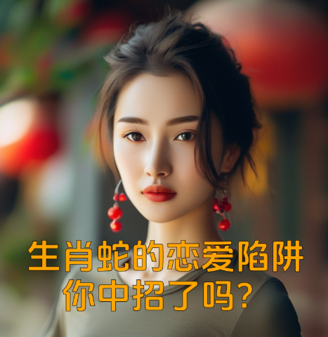 生肖蛇的恋爱陷阱，你中招了吗？