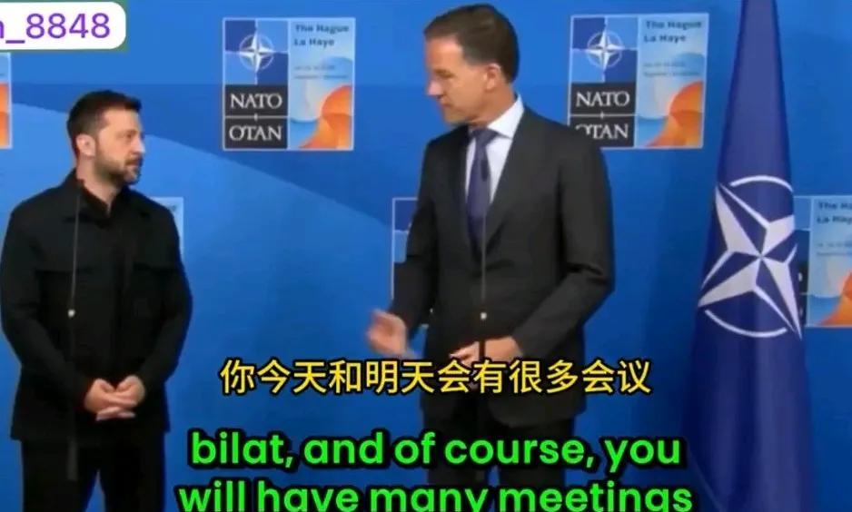 两天在北约峰会期间，嘟笑乌克兰总统泽连斯基的又一次失望了。
什么泽连斯没有国家领