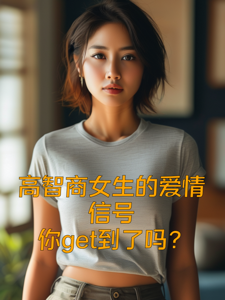 高智商女生的爱情信号，你get到了吗？