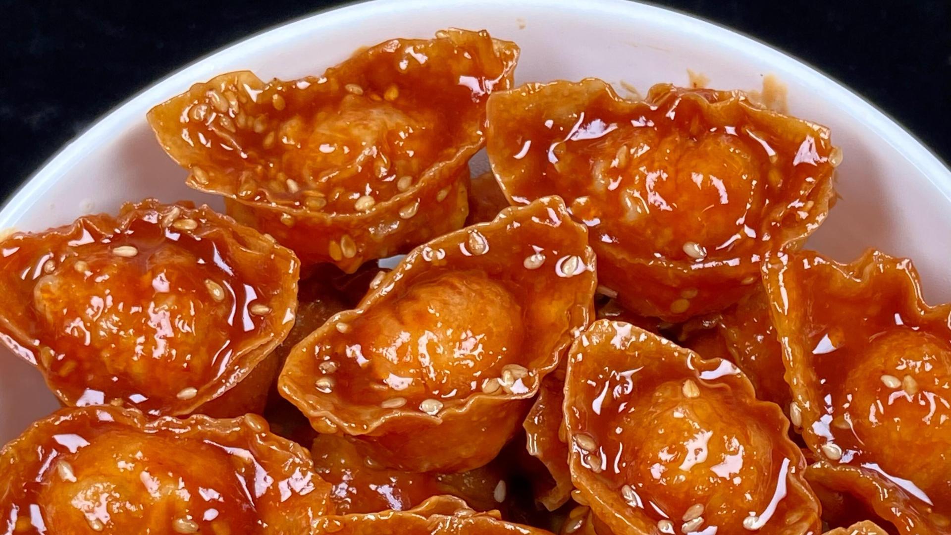 这道元宝糖醋鱼真的好吃到爆！！外酥里嫩，酸甜可口！