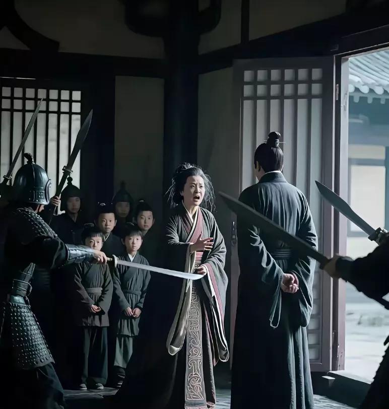 陈平为泄多年来的怨气，下令将吕氏族人无论老少通通诛杀。吕后的妹妹吕媭被拖到刑场时