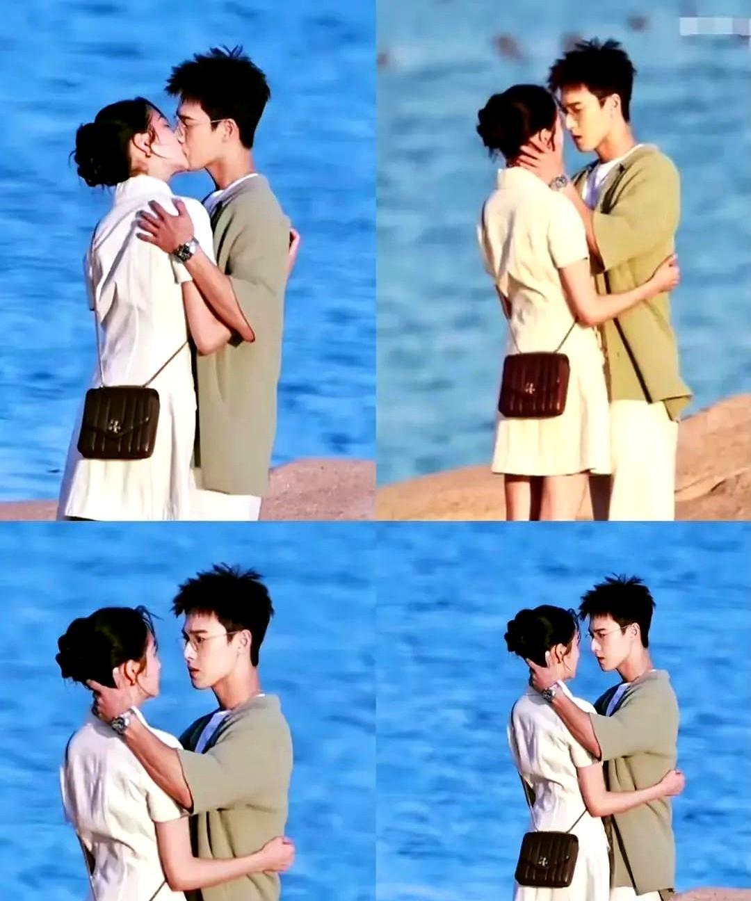 鹿晗昨晚多半没睡好，他怎么也想不通，作为最好兄弟居然和女朋友关晓彤，两人一起拍吻