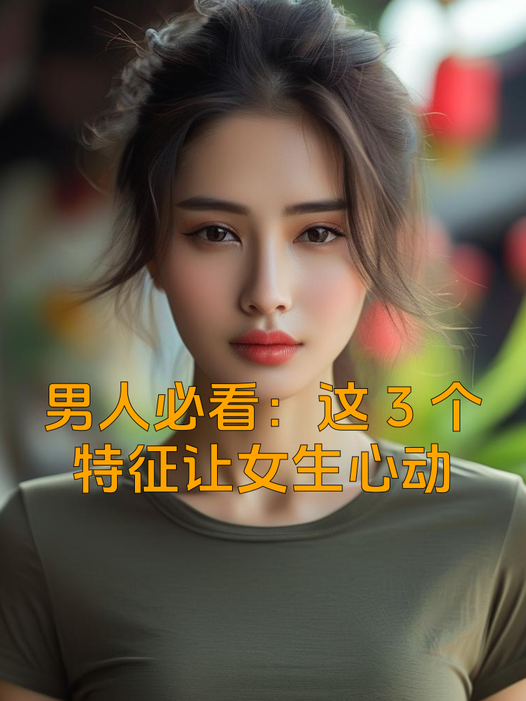 男人必看：这3个特征让女生心动