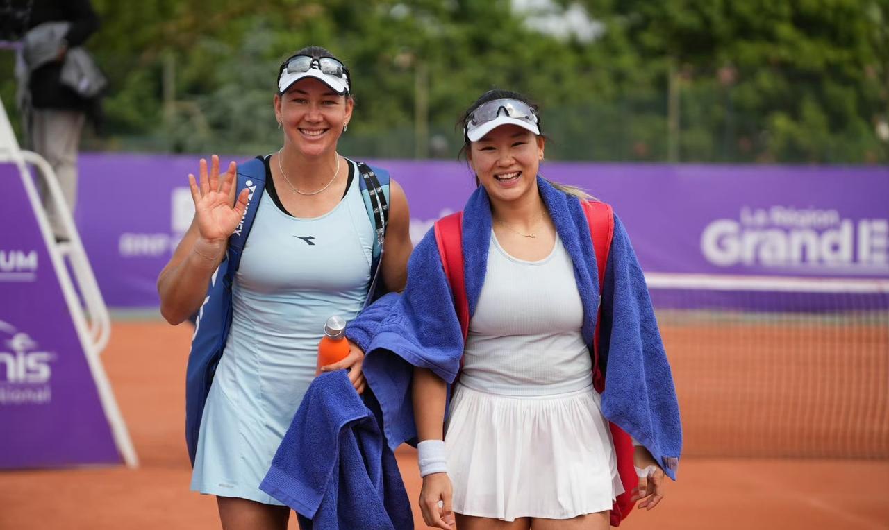 【斯特拉斯堡500赛女双：郭涵煜组合晋级决赛】
#WTA精彩对决# #WTA50