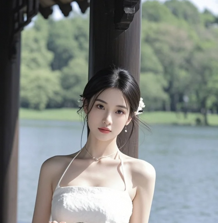 这样的女子，是路过人间，还是为你而来？