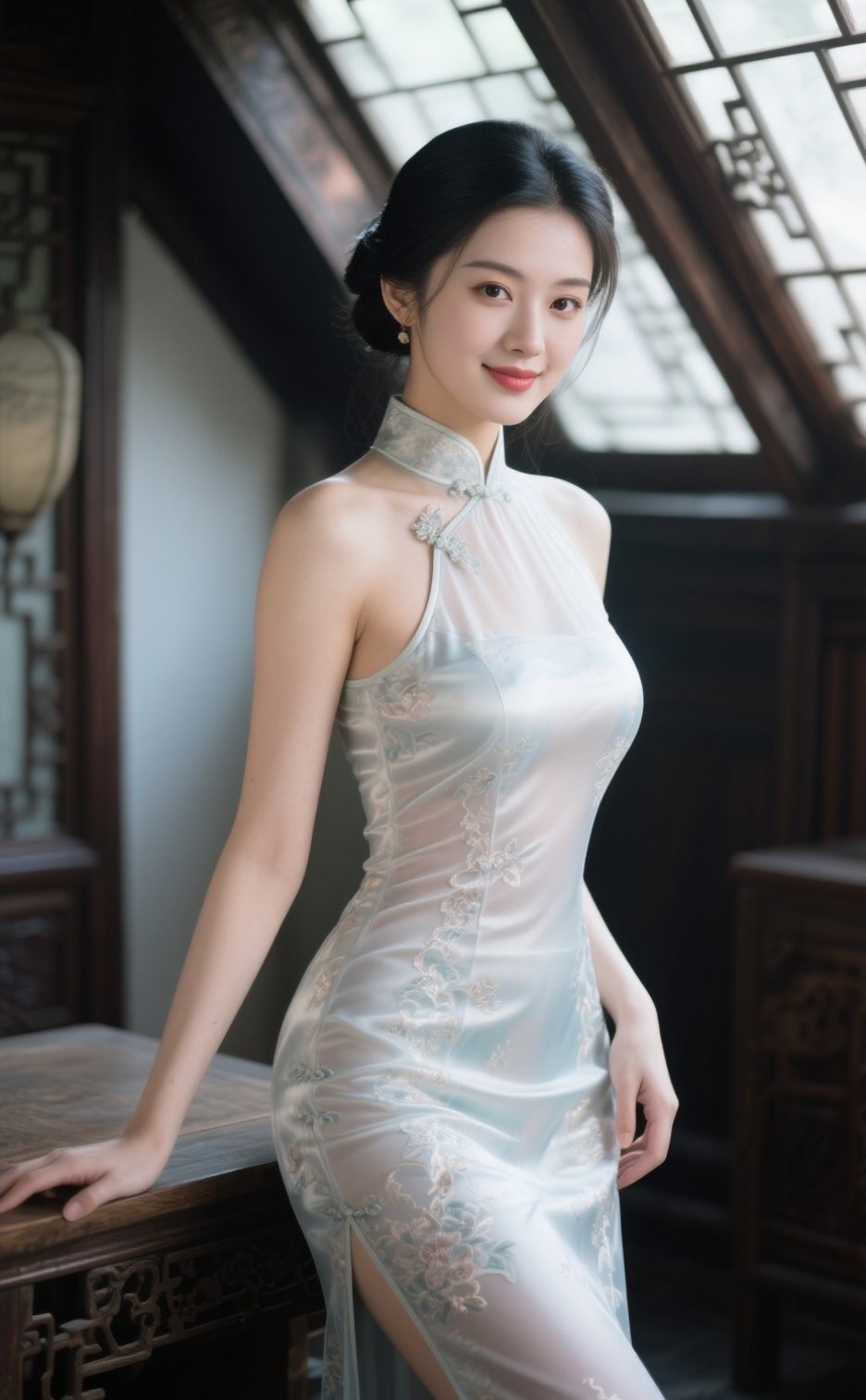 古典佳人旗袍韵 一袭风华醉千年