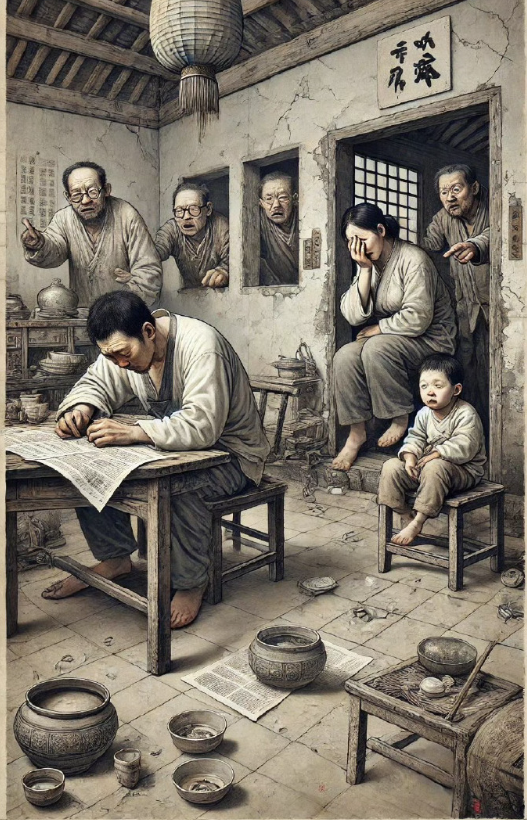 刘震云说：“穷人的原生家庭，其实就是精神病院；父亲暴躁无能；母亲哭哭啼啼；孩子自