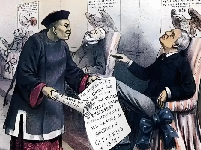 什么是弱国无外交，清朝用实际案例告诉了我们。1862年清廷通过总税务司李泰国向英