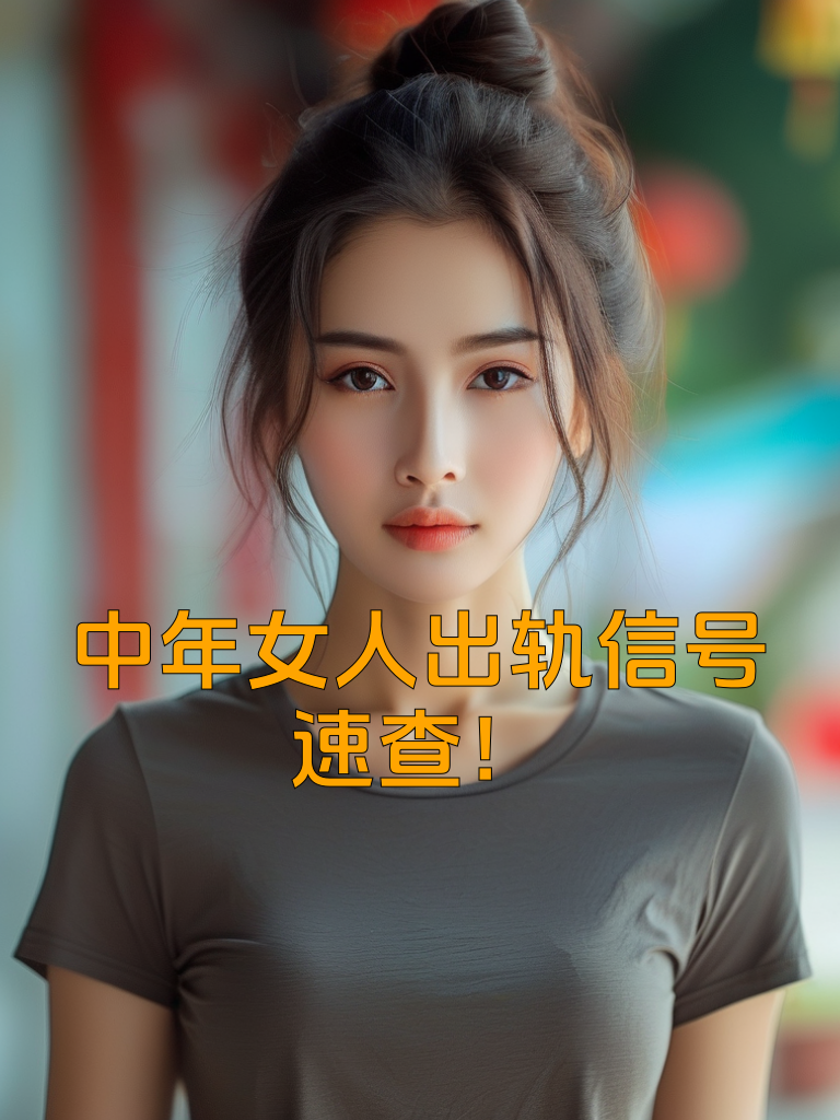 中年女人出轨信号，速查！