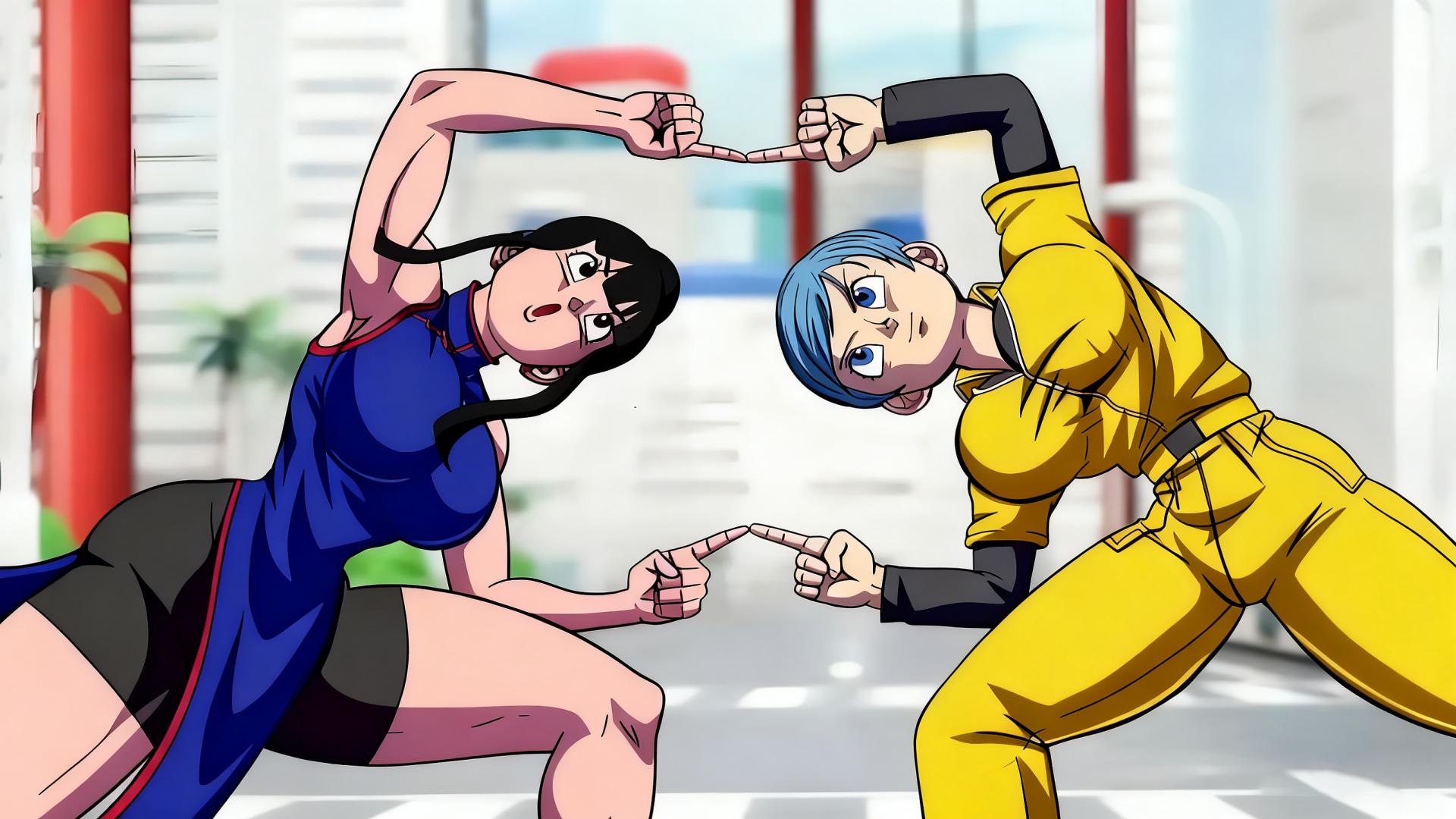 龙珠，如果琪琪和布尔玛合体，孙悟空和贝吉塔彻底慌了