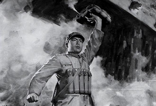 1948年5月25日，隆化，巨响之后，董存瑞烈士没有留下遗体。爆炸后的现场，只找