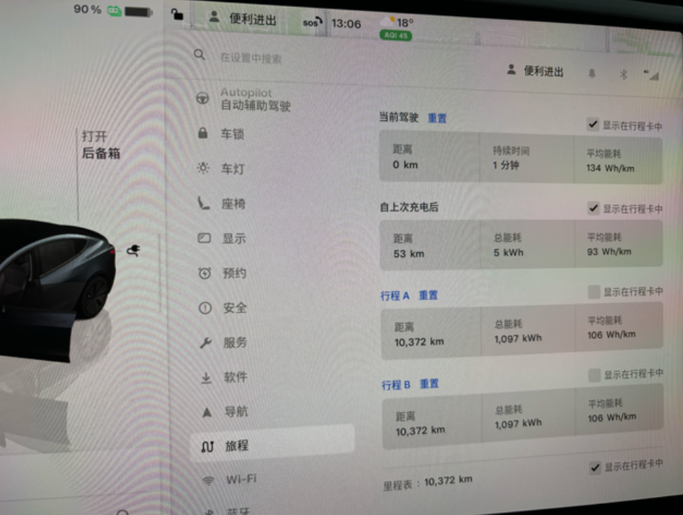 提车11个月，实际开了10个月，跑了几次出市的小长途，10000km左右。总体来