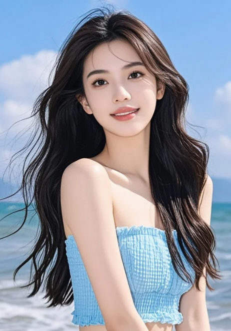 美女望向镜头的那一秒，你敢直视她的眼睛吗？