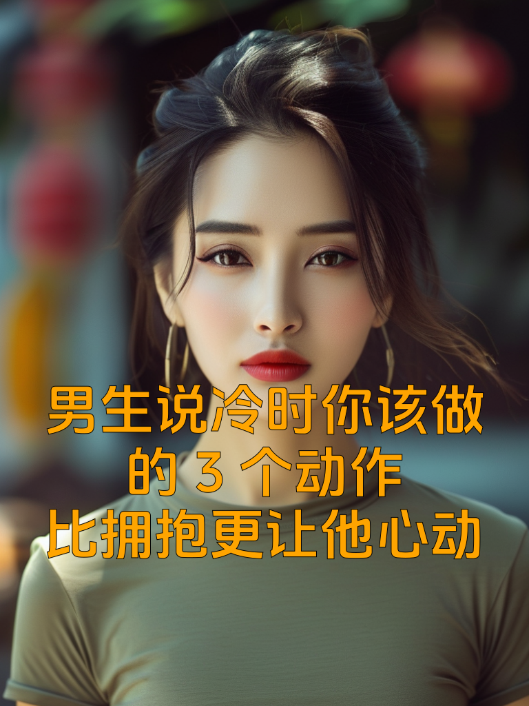 男生说'冷'时你该做的3个动作，比拥抱更让他心动