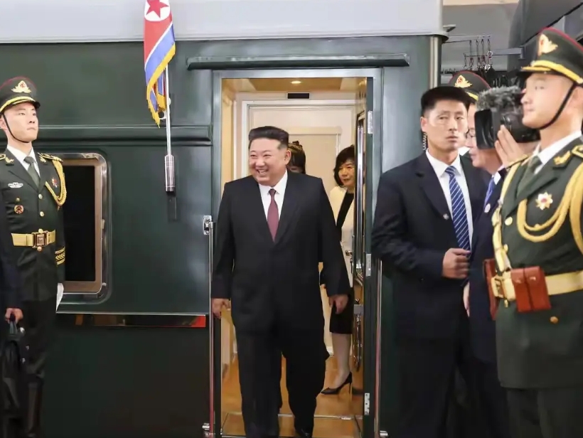 金将军真的来了，气场越来越大….

韩国那个狡猾的李在明不知此时是什么心态？有时