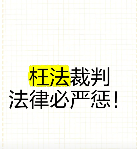 2025：向枉法裁判“亮剑”

2025年，在法治建没上必定是极为不平凡的一年。