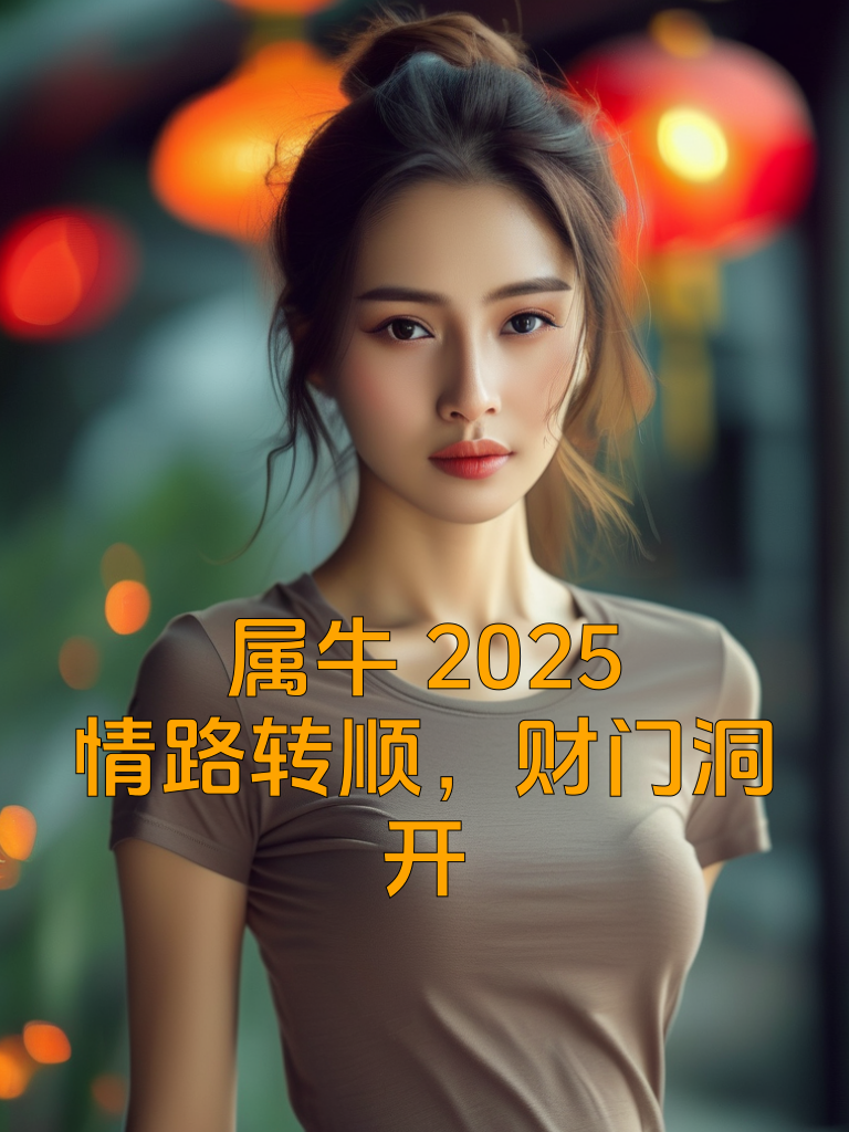 属牛2025：情路转顺，财门洞开