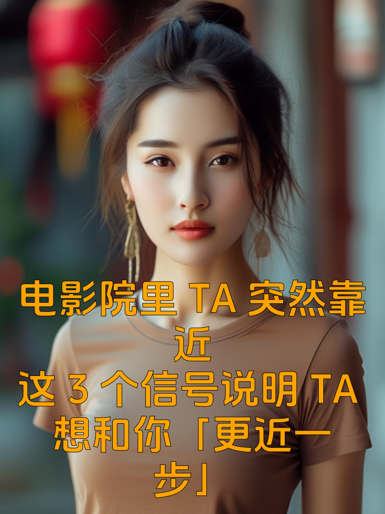 电影院里TA突然靠近？这3个信号说明TA想和你「更近一步」