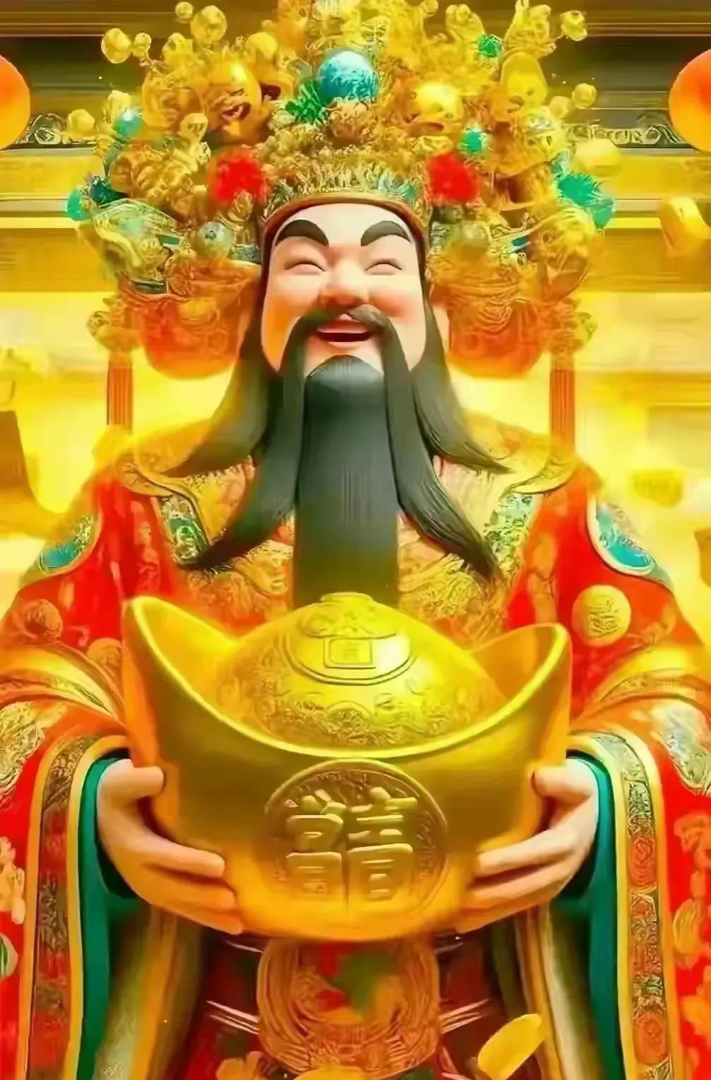 财神爷追着你跑，想不发财都难！不管是正财、偏财还是意外之财，从东南西北各个方向涌