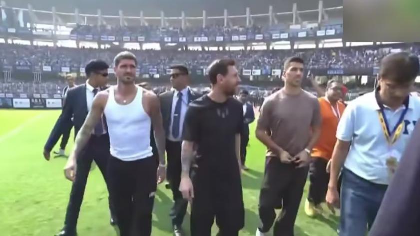 梅西印度行第一站球迷险暴动导致取消，发生了什么?