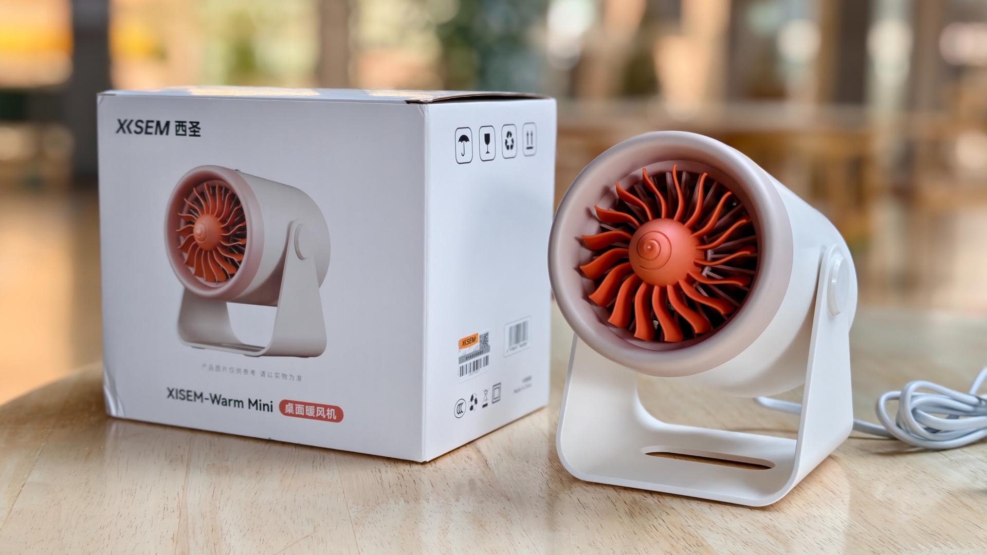 巴掌大的桌面暖风机，让我告别了冬天手脚冰凉！