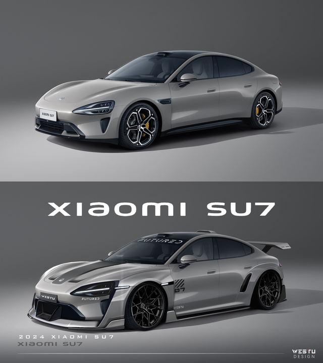 这台小米su7有亿点不一样！！
此次改装的设计理念旨在增强和强调小米SU7的运动