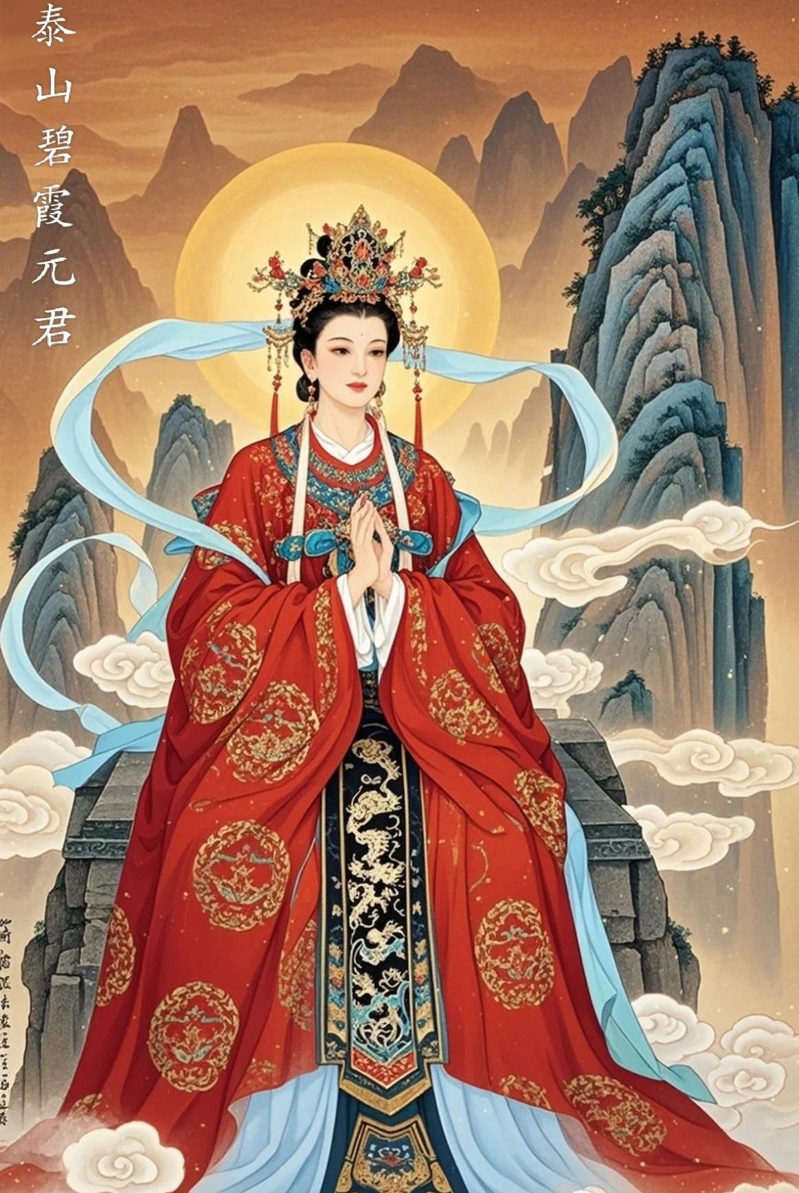 碧霞元君：护国庇民的“泰山奶奶”，福泽众生保安康！
碧霞元君，又称“泰山奶奶”“