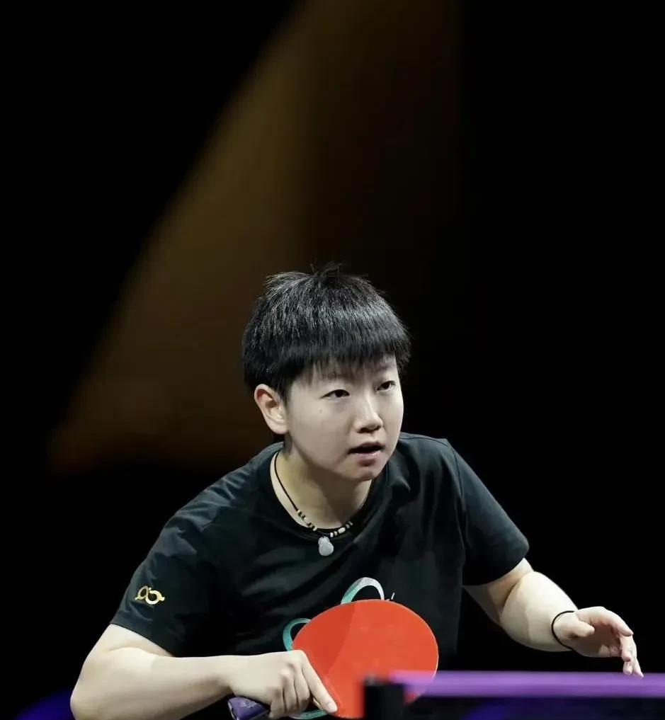 孙颖莎赛后说  
虽然输给陈幸同  
但我不遗憾，我已经尽力了，我也觉得今天发挥