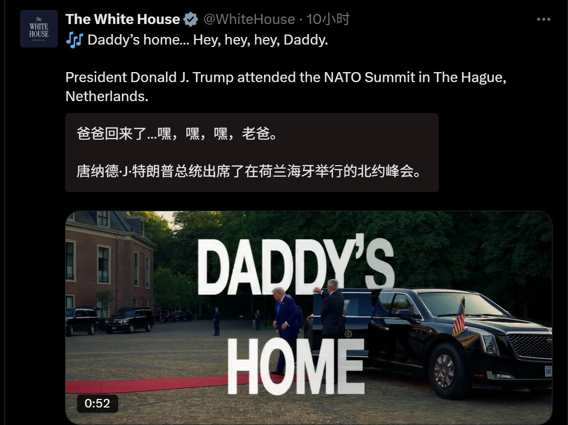 北约孝子喜迎爹，欧美乐子大放送











这帮北约小弟，平时耀武扬威