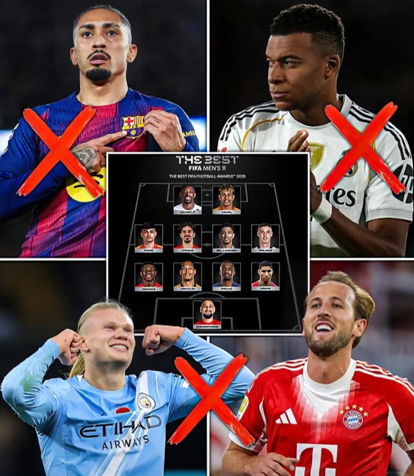 恕我直言，这3人最不配国际足联最佳阵容！

1.贝林厄姆，完全不配！

2.帕尔