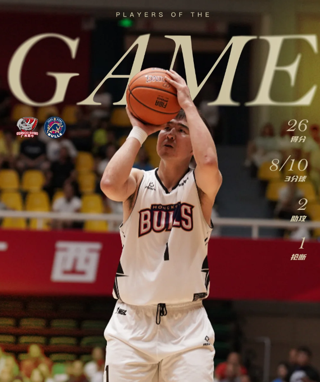 7月23日我们在客场战胜广西威壮，其中，董健化身神射手，三分球10投8中，狂轰2