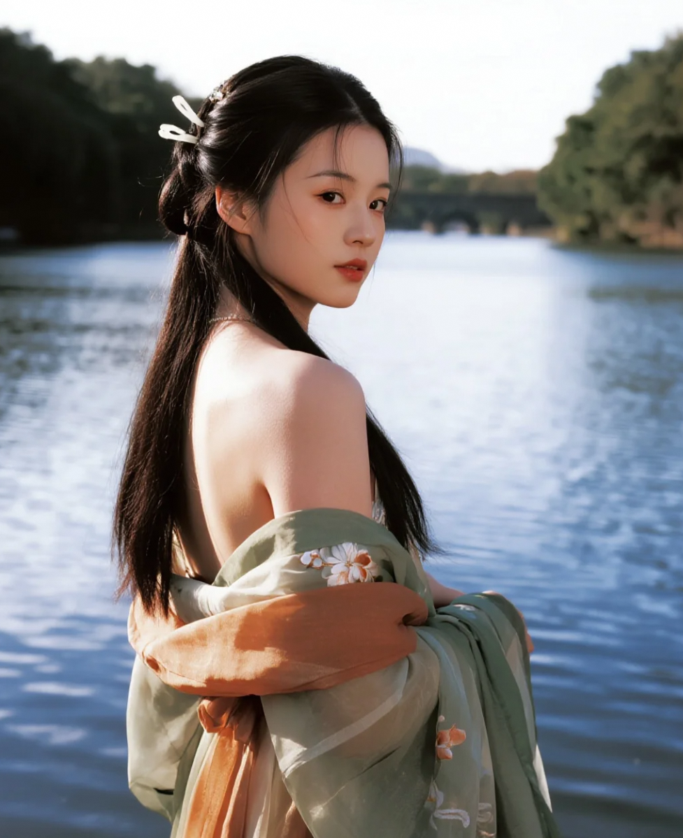这样的古风美人，你会多看一眼么？