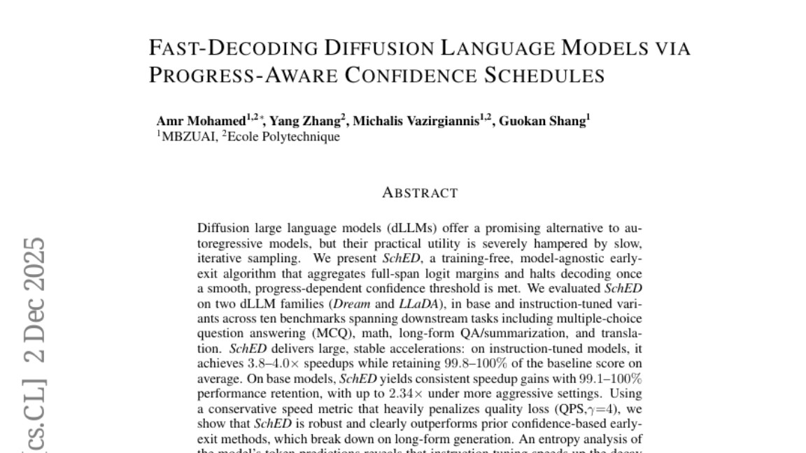 MBZUAI和法国综合理工学院突破：让AI写作比人工快4倍的神奇算法