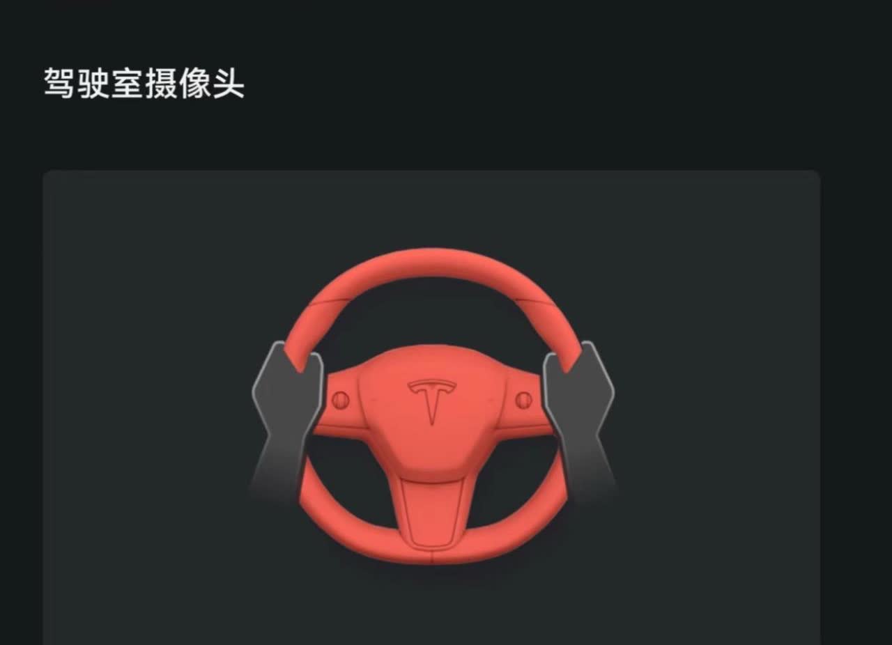 伸手回了个消息 自动驾驶就被禁用了🥱🥱  原来更新后的特斯拉内部摄像头检测比