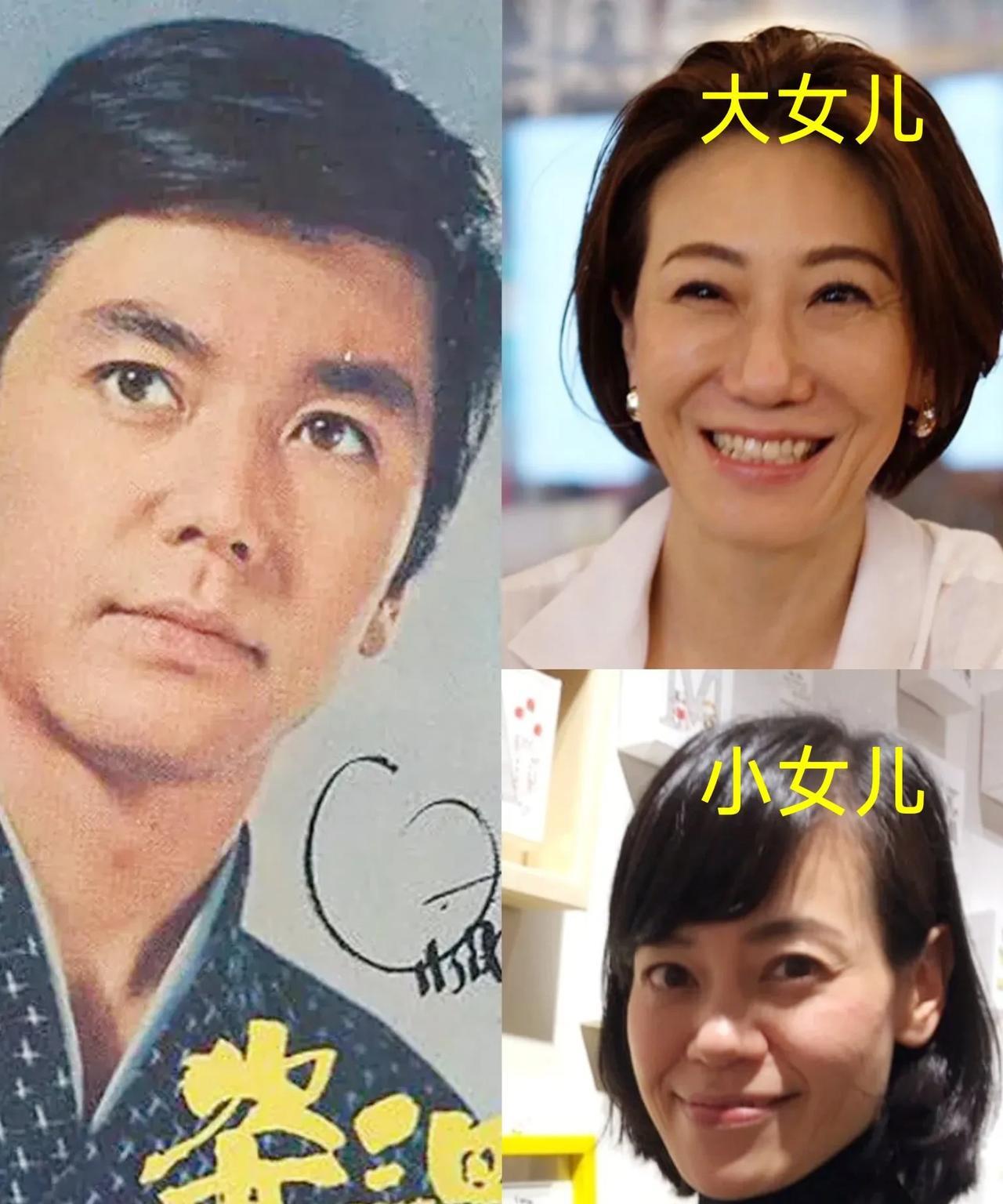 电视剧《姿三四郎》扮演者竹胁无我的俩女儿如今也人到中年了，都挺漂亮，也挺成功，在