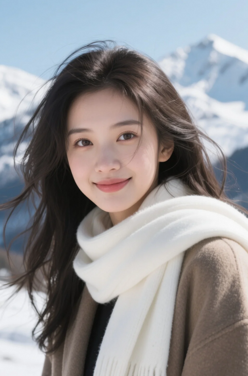 站在世界之巅，她笑看风雪