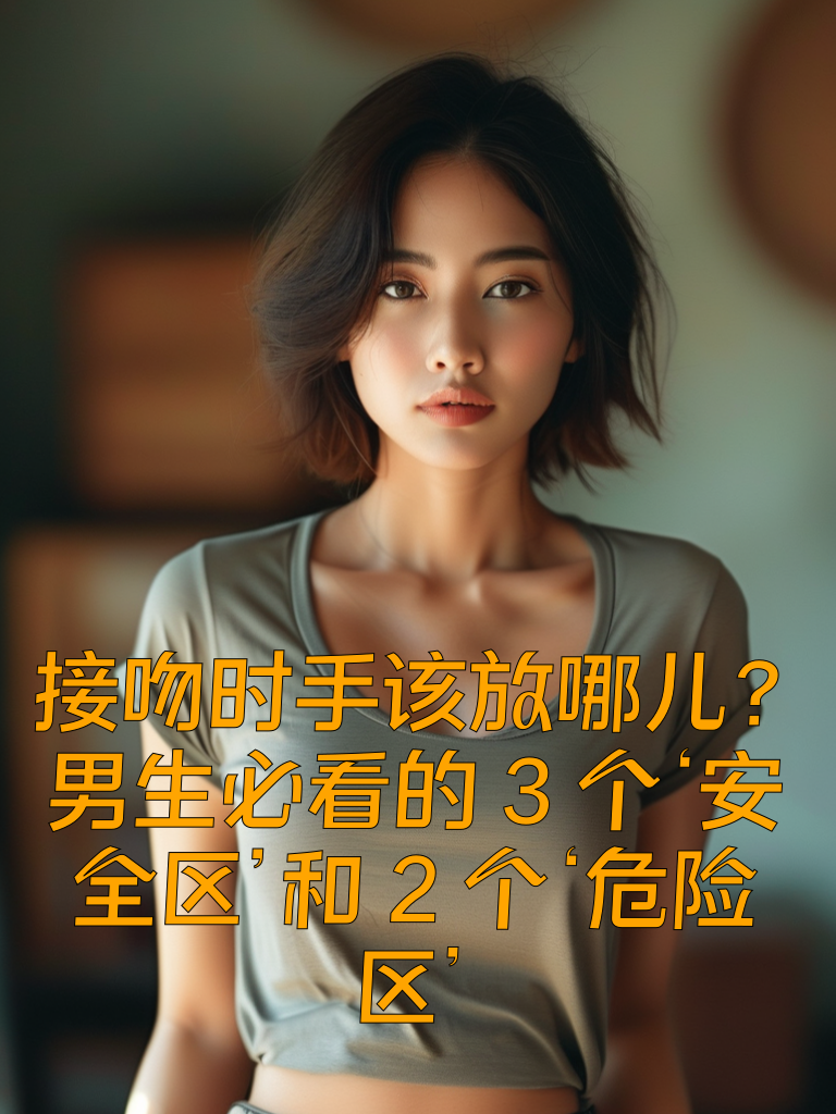 接吻时手该放哪儿？男生必看的3个‘安全区’和2个‘危险区’