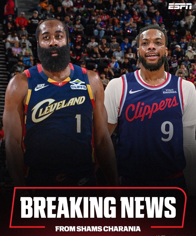 哈登1换1了

据名记shams报道，快船将哈登交易至骑士，得到加兰和2026年