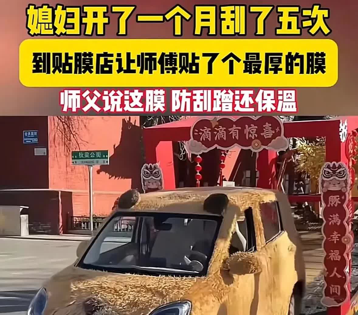 最近听到个超离谱又超好笑的事！山东聊城那位女司机，这开车水平，简直是“刮刮乐”大