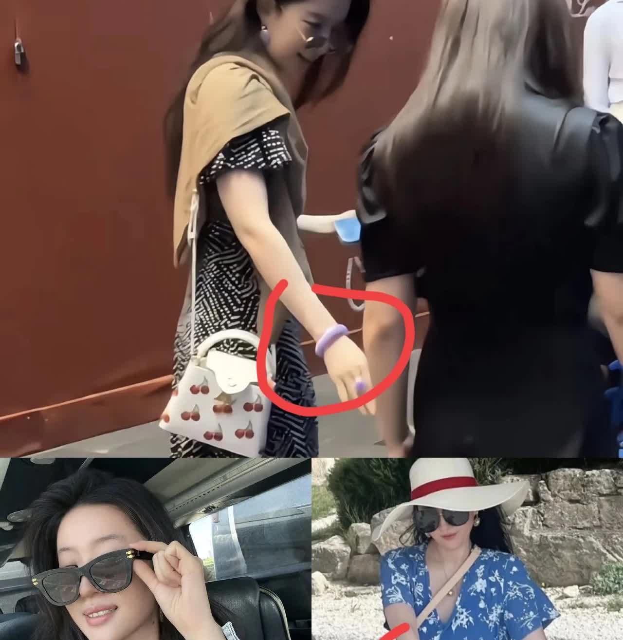 你发现了吗？
刘亦菲私下的穿搭总和别人的不一样，
她有一个很明显的穿搭喜好，