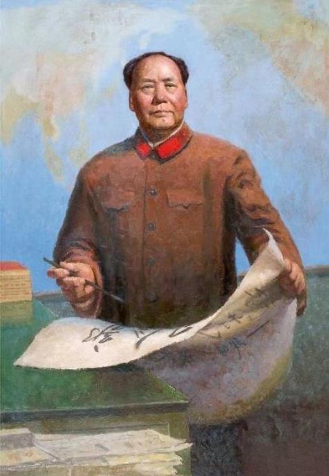 【老宣传画】《炮打司令部》，中央美术出版社，作于1966年8月。 ​​​
