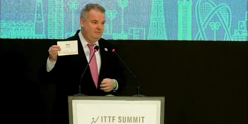 2029年世乒赛被巴西里约审办成功，中国落选，中国乒乓球的水平最高，球迷也最多为