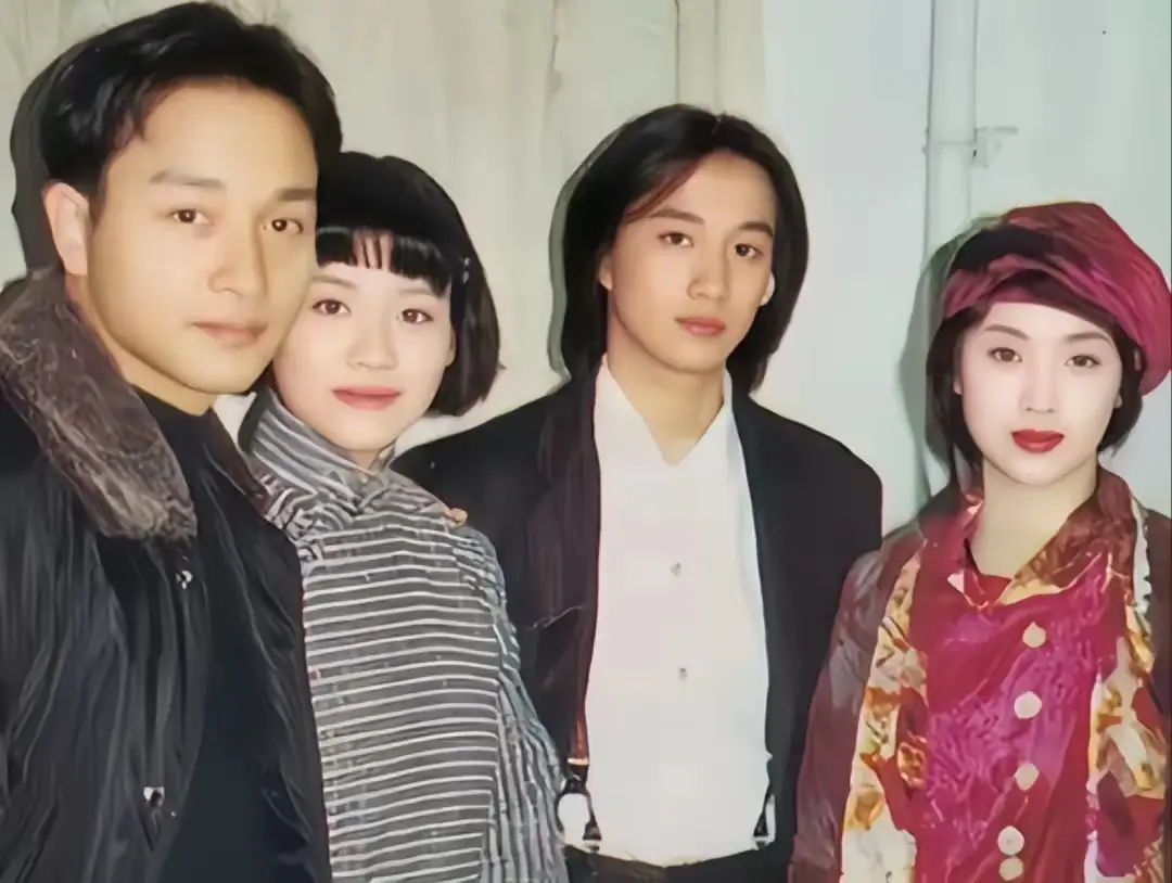 黄磊年轻时候帅过张国荣
