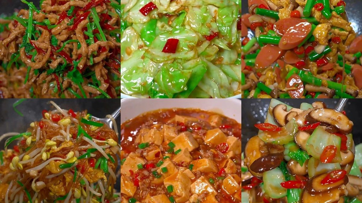 太香了，10道简单下饭菜等你学！一道成本不到5元，50元能吃一周