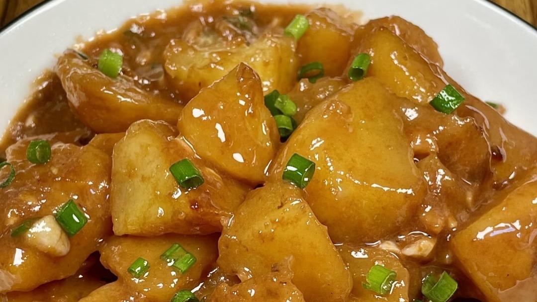好吃的红烧土豆