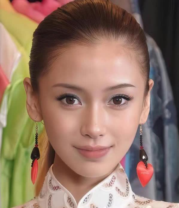 17岁的她，也想不到自己之后会成为娱乐圈的顶流吧！